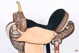 HILASON Flex Tree Western Horse Saddle American Leather Trail Barrel Racing | for Horses