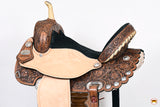 Flex Tree Western Horse Saddle American Leather Trail Barrel By Hilason