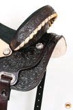 Flex Tree Western Horse Saddle American Leather Trail Barrel By Hilason