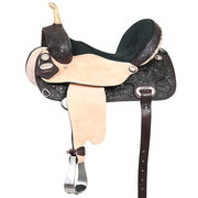 Flex Tree Western Horse Saddle American Leather Trail Barrel By Hilason