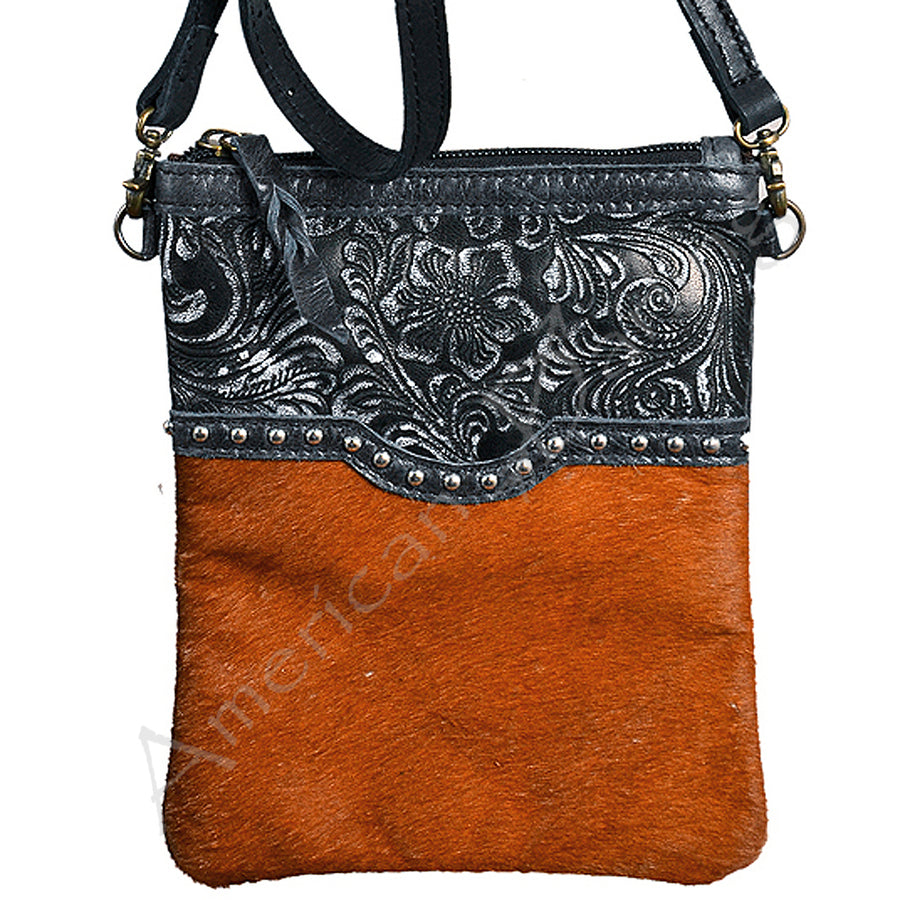 American Darling Cross Body Hand Tooled Full Grain Leather W. Women by Hilason – Cowboy and equestrian accessories