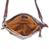 American Darling Messenger Hair On Genuine Leather Western Women Bag Handbag Purse | Cute Messenger Bag | Leather Messenger Bag | Messenger Purse