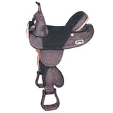 Hilason Western Horse Trail Barrel Racing American Leather Saddle - Uhorse