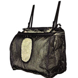 Cashel Horse Mesh Stall Hay Bag Large Holds Flakes Black