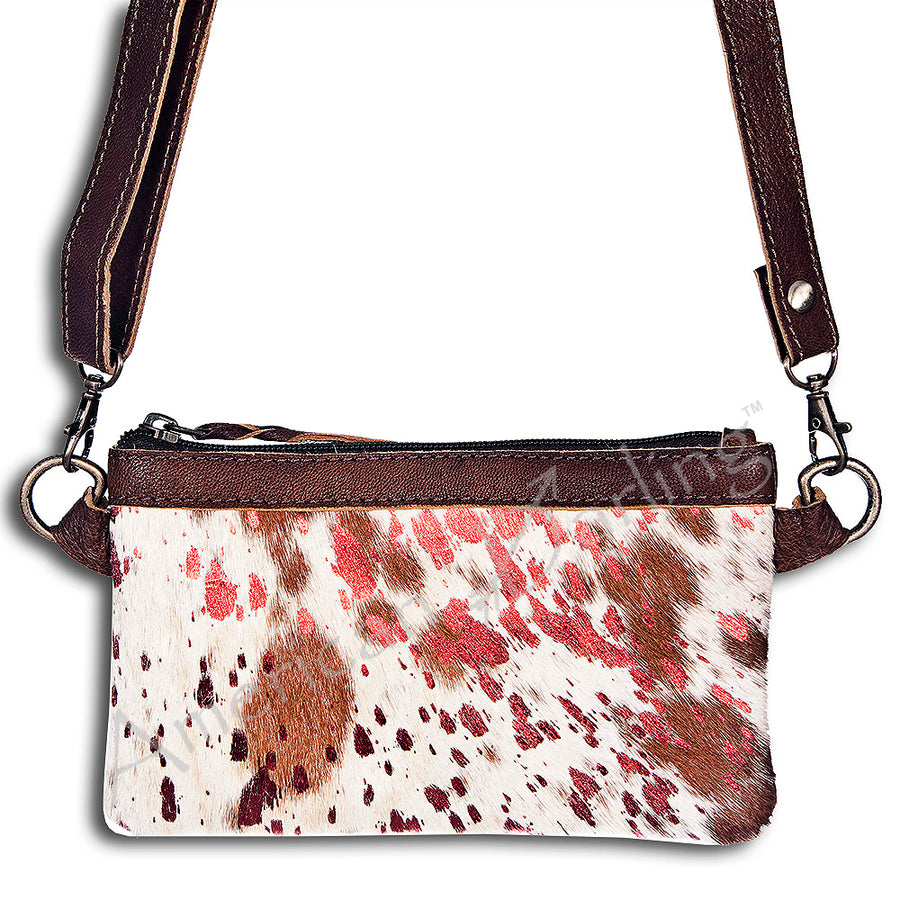 American Darling Cross Body Hair on Genuine Leather Western Women Bag | Handbag Purse Crossbody for Cute - Uhorse
