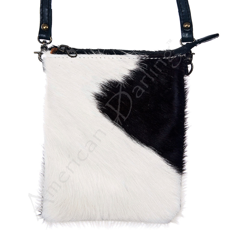 American Darling Cross Body Hair-On Genuine Leather Western Women Bag | Pink Handbag Purse Crossbody for Cute - Uhorse
