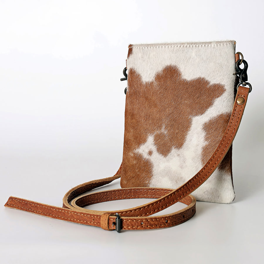 American Darling Cross Body Hair-On Genuine Leather Western Women Bag | Pink Handbag Purse Crossbody for Cute - Uhorse