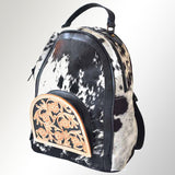 American Darling Backpack Hand Tooled Hair on Genuine Leather Western Women Bag | for Laptop School Purse Travel