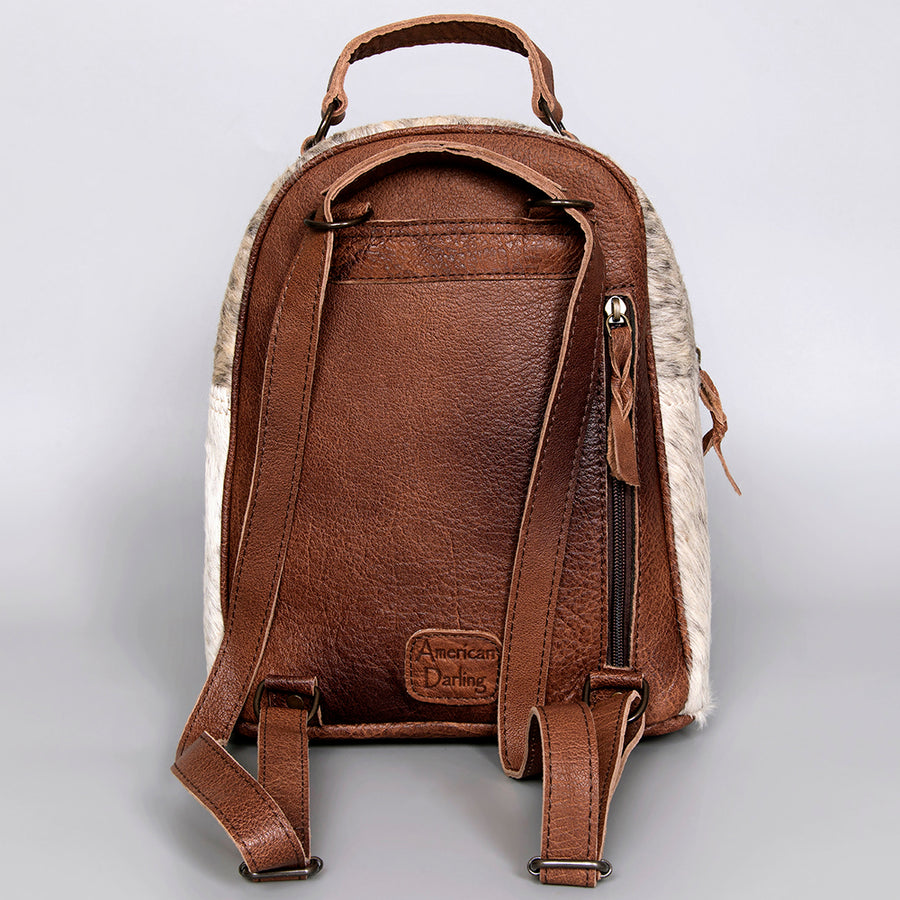 American Darling Backpack Hair on Genuine Leather Western Women Bag | for Laptop School Purse Travel