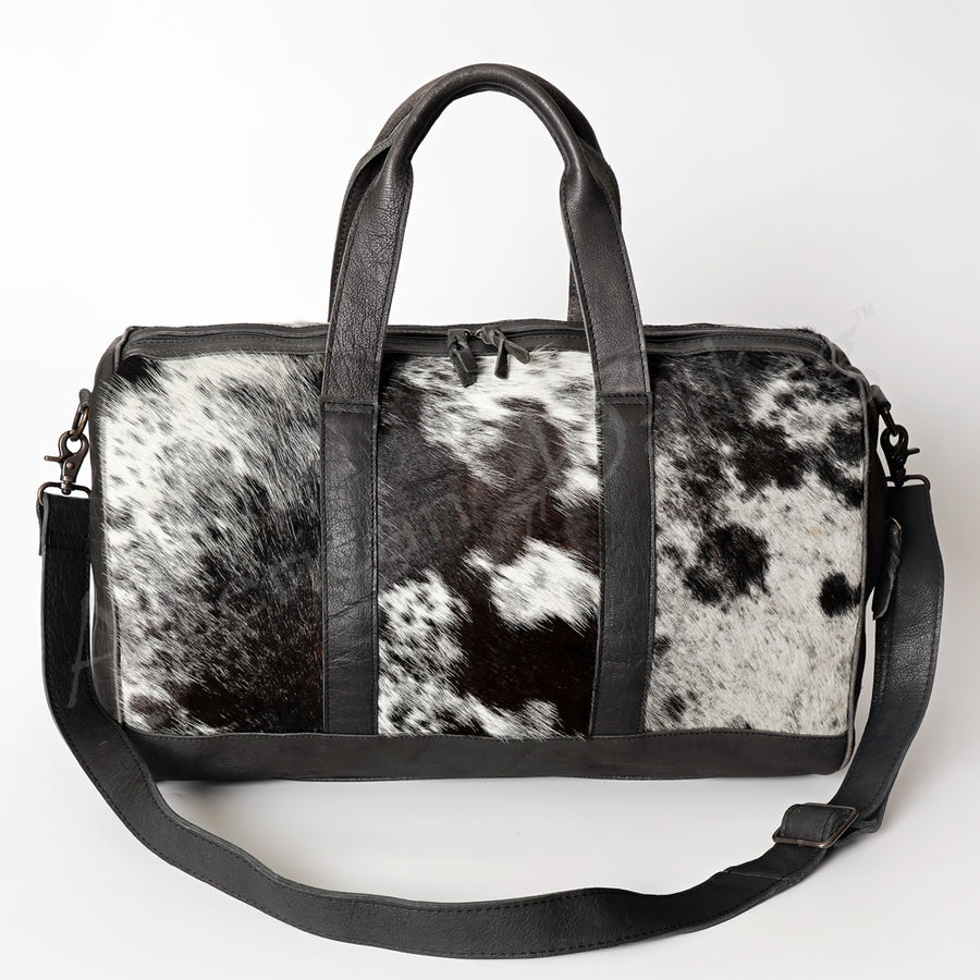 American Darling Women's Duffel Bag Western Hair On Genuine Leather Handbag and Ladies Purse