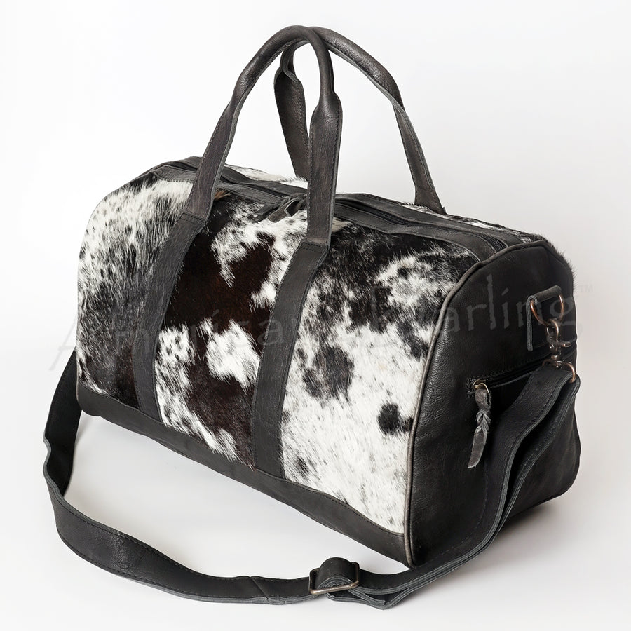 American Darling Duffel Hair On Genuine Leather Western Women Bag | Handbag Duffel Weekend Travel Bags for - Uhorse