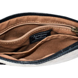 American Darling ADBGS142BKWFRNG Small Crossbody Hair On Genuine Leather Women Bag Western Handbag Purse