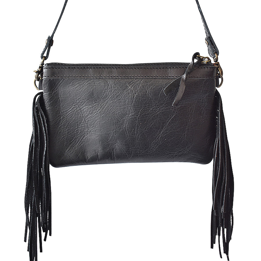 American Darling Small Crossbody Hair On Genuine Leather Western Women Bag Handbag Purse | for Cute