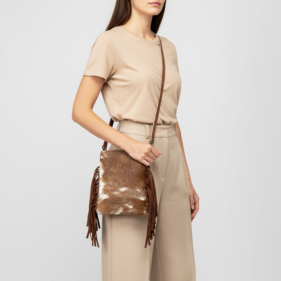 American Darling Cross Body Hair-On Genuine Leather Western Women Bag | Handbag Purse Crossbody for Cute