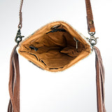 American Darling Cross Body Hair On Genuine Leather Women Bag Western Handbag Purse