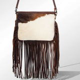 American Darling Crossbody Hair On Genuine Leather Western Women Bag Handbag Purse | for Cute
