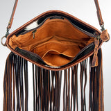 American Darling Crossbody Hair On Genuine Leather Western Women Bag Handbag Purse | for Cute