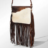American Darling Crossbody Hair On Genuine Leather Western Women Bag Handbag Purse | for Cute