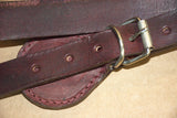 HILASON Pro Rodeo Leather Bull Riding Spur Straps Heavy Duty Fold-Back Design