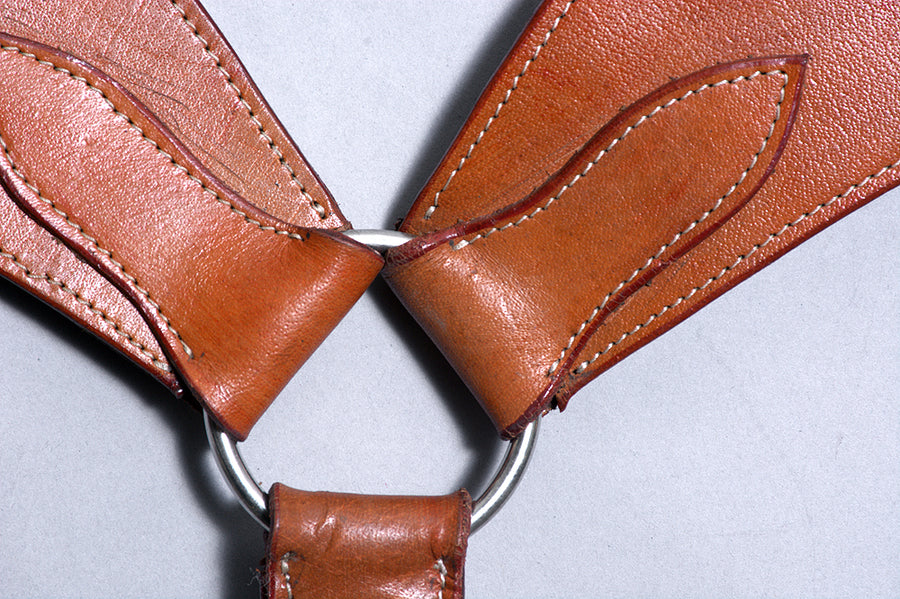 Western Horse Breast Collar Leather Brown Comfytack