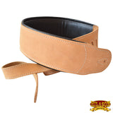 Leather Guitar Bass Strap 3.25