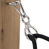 Blocker Tie Ring || Horse Tie Ring Stainless Steel And 10' Poly Lead Rope Combo