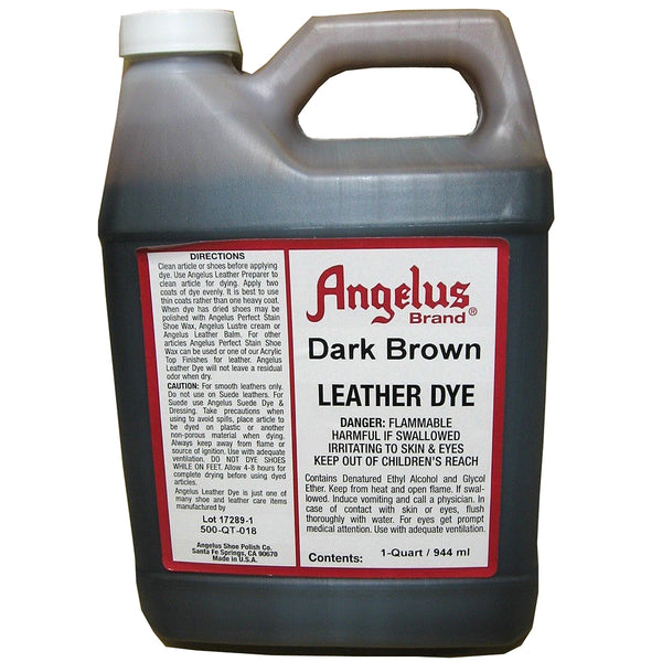 Dark brown leather dye - Uhorse