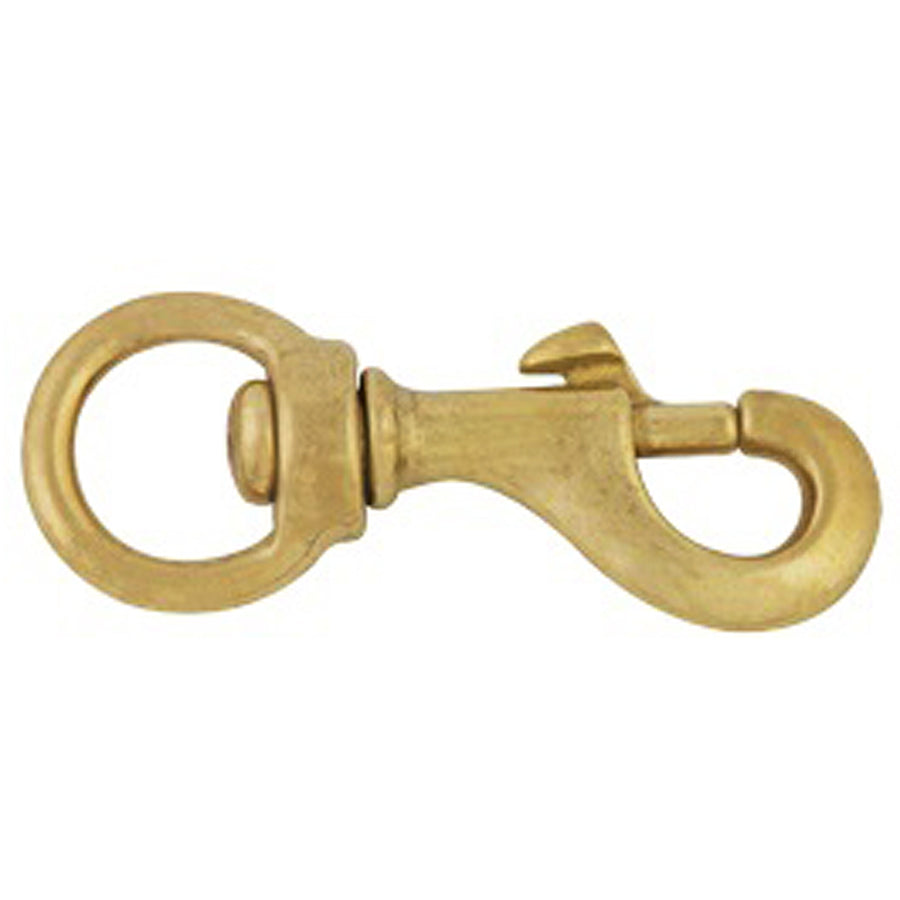 Brass swivel snap horse lead clip - Uhorse