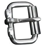 2 In Hilason One Tong Polished Stainless Steel Roller Buckle
