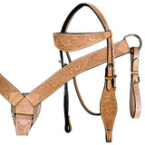 Hilason Western Horse Treeless Trail Barrel American Leather Saddle Tack