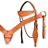 Hilason Western Horse Treeless Saddle American Leather Trail Barrel Tack