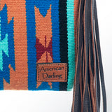 American Darling Cross Body Saddle Blanket Genuine Leather Western Women Bag |Handbag Purse Crossbody for Cute