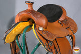 HILASON Western Horse Saddle American Leather Ranch Roping Cowboy | Hand Tooled Wade & For Horses
