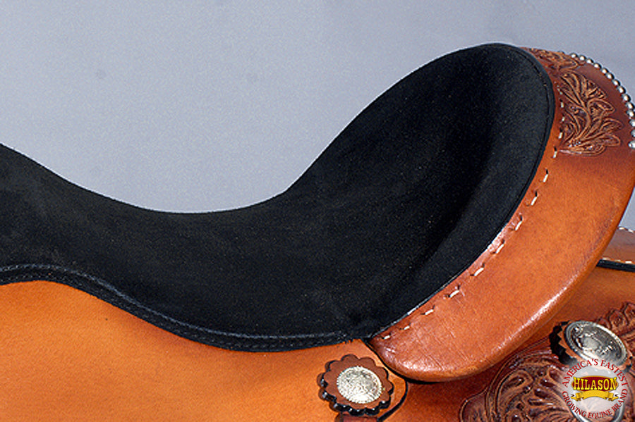 HILASON Western Horse Saddle American Leather Ranch Roping Cowboy | Hand Tooled Wade & For Horses