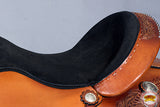 HILASON Western Horse Saddle American Leather Ranch Roping Cowboy | Hand Tooled Wade & For Horses