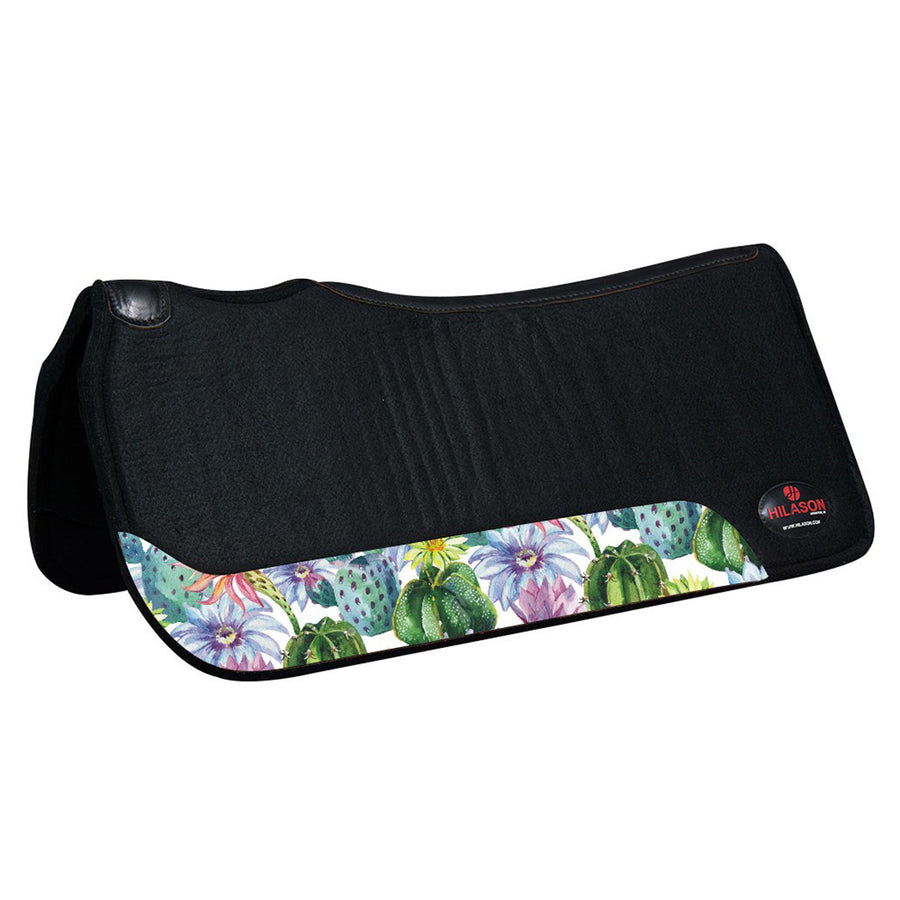 HILASON 31 In X 30 In Western Horse 100% Wool Felt Saddle Pad