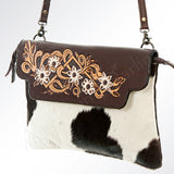 American Darling Envelope Hand Tooled Hair Genuine Leather Western Women Bag Handbag Purse | Envelope Bag for Women | Cute Envelope Bag | Envelope Purse