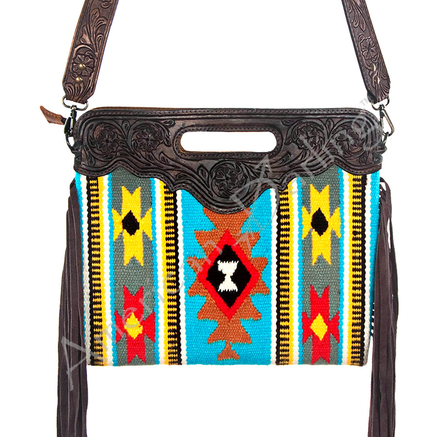 American Darling Saddle Blanket Signature Cross Body Bag - Uhorse