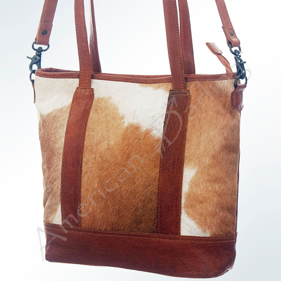 American Darling Tote Hair on Genuine Leather Western Women Bag Handbag Purse | Travel Bags College Casual - Uhorse