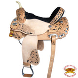 Western Horse Treeless Saddle American Leather Trail Barrel Tack