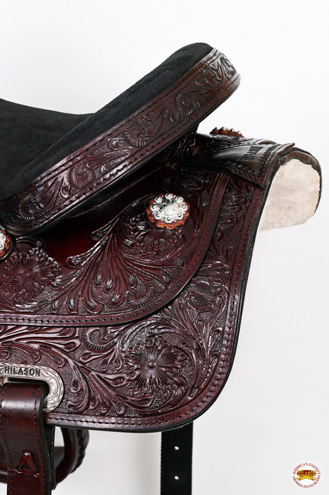 HILASON Draft Horse Trail Pleasure Tack Set American Leather Saddle | Horse Saddle | Western Saddle | Draft Horse Saddle | Saddle for Horses | Horse Leather Saddle