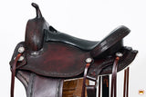 Hilason Gaited Western Horse Flex Pleasure American Leather Saddle
