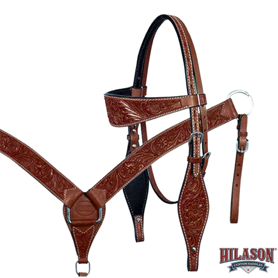 HILASON Western Horse Child Saddle Treeless American Leather Barrel | for Horses