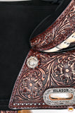 Western Horse Child Saddle Treeless American Leather Barrel