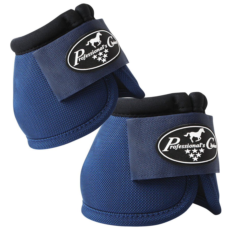 Large Professional Choice Tack Ballistic Overreach Horse Bell Boots Navy - Uhorse