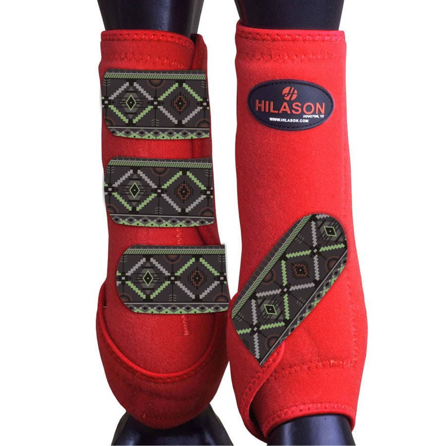 Large Hilason H. Medicine Sports Boots Rear Hind Leg by Hilason – Cowboy and equestrian accessories