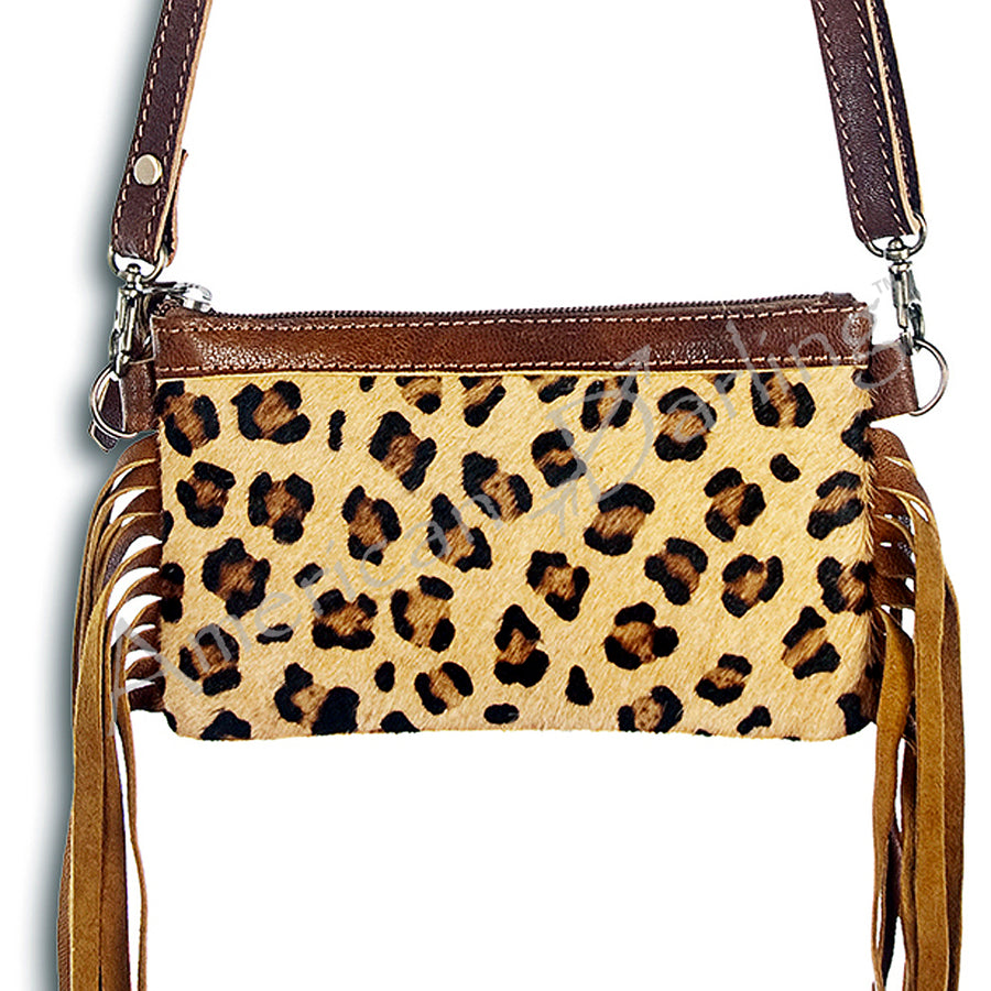 American Darling Small Crossbody Hair On Genuine Leather Western Women Bag Handbag Purse | for Cute - Uhorse
