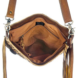 American Darling Messenger Hair-On Genuine Leather women bag western handbag purse