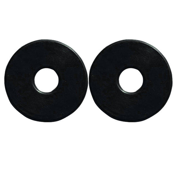 Black rubber saddle pads - Uhorse