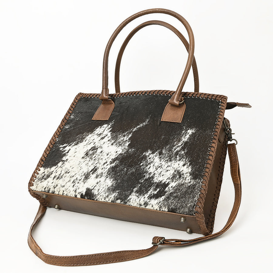 American Darling Tote Hair On Genuine Leather Western Women Bag | Handbag Weekend Travel Bags